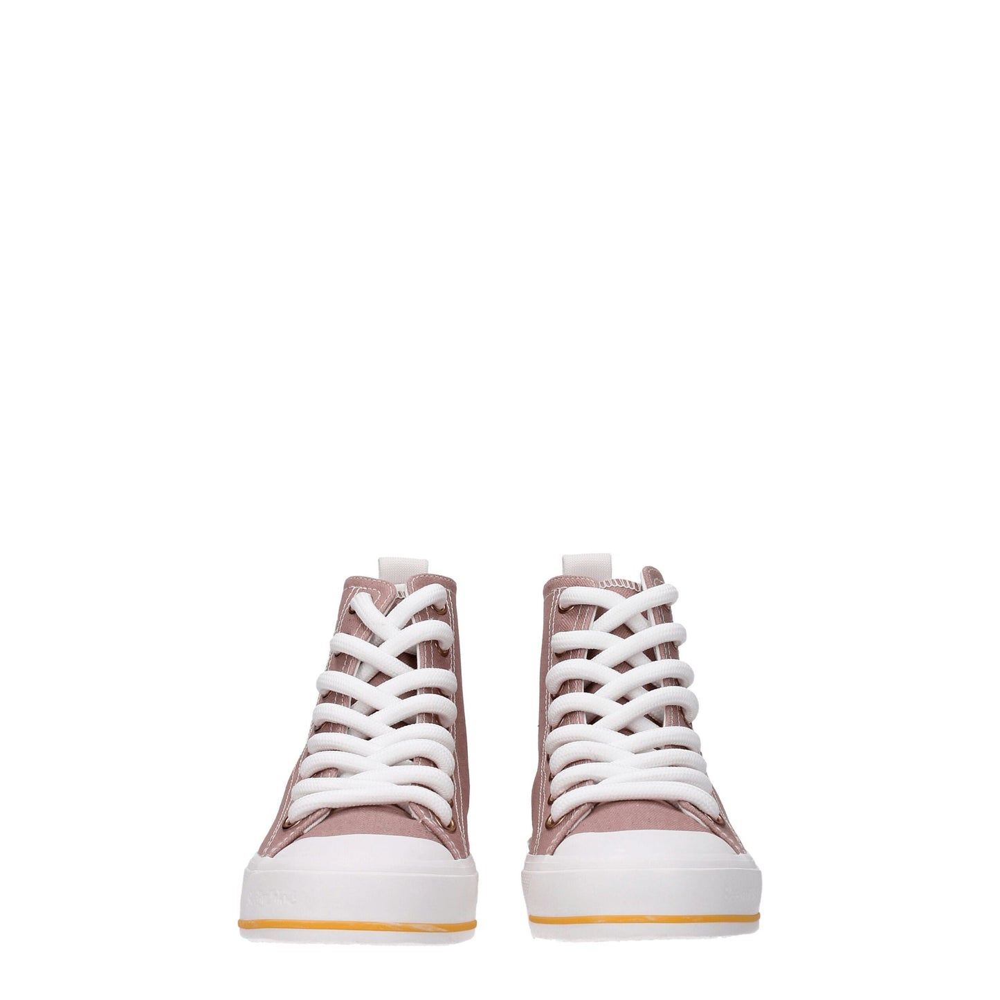 Chaussures montantes en tissu rose See By Chloé