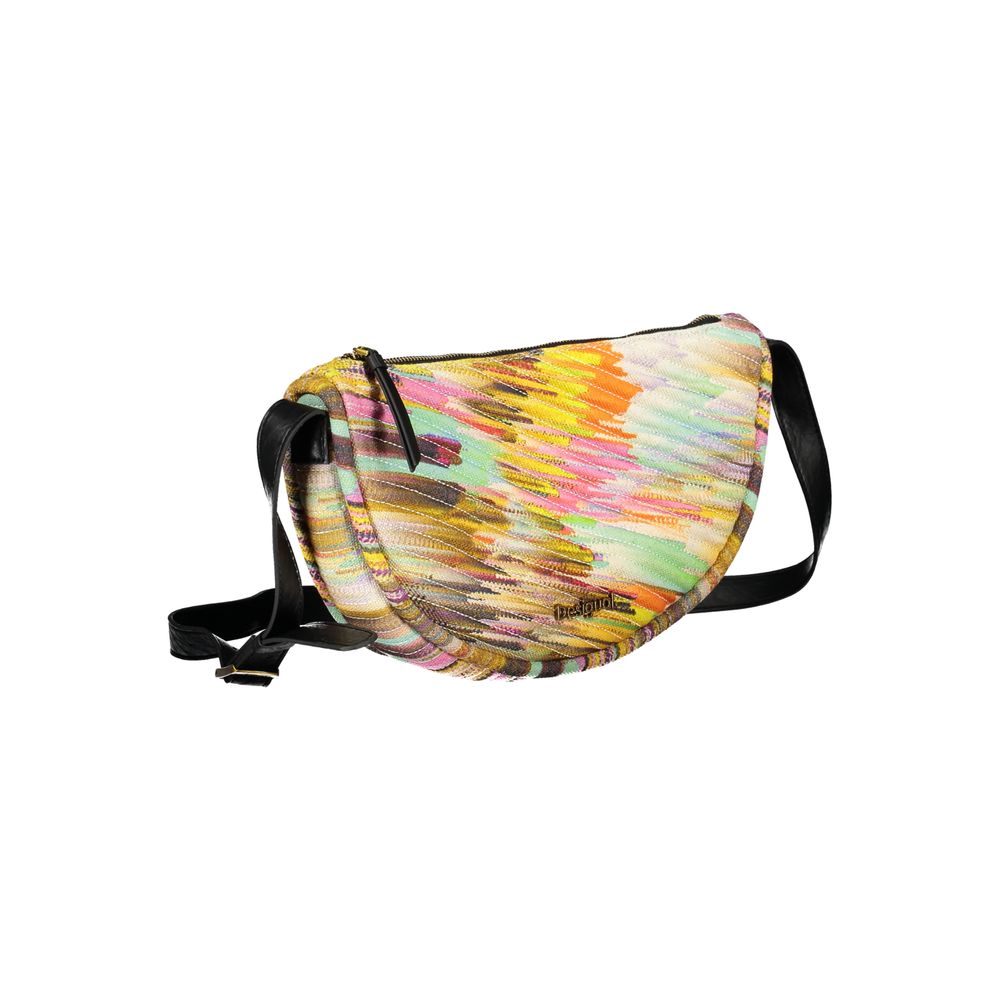 Sac à main Desigual en polyester jaune