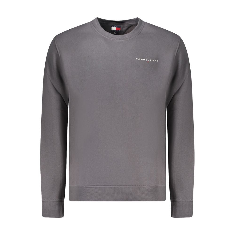 Tommy Hilfiger Grigio Cotton Men's Sweatshirt