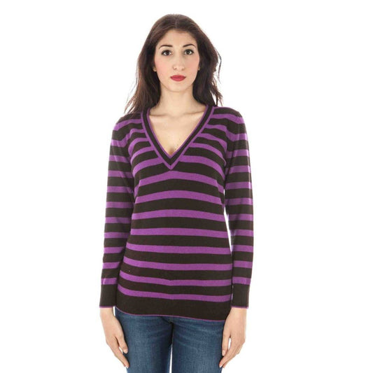Lilafarbener Wollpullover von Fred Perry