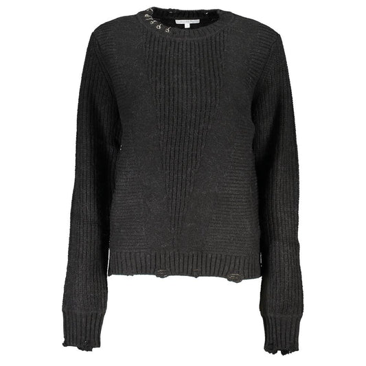 Pull en tissu noir Patrizia Pepe