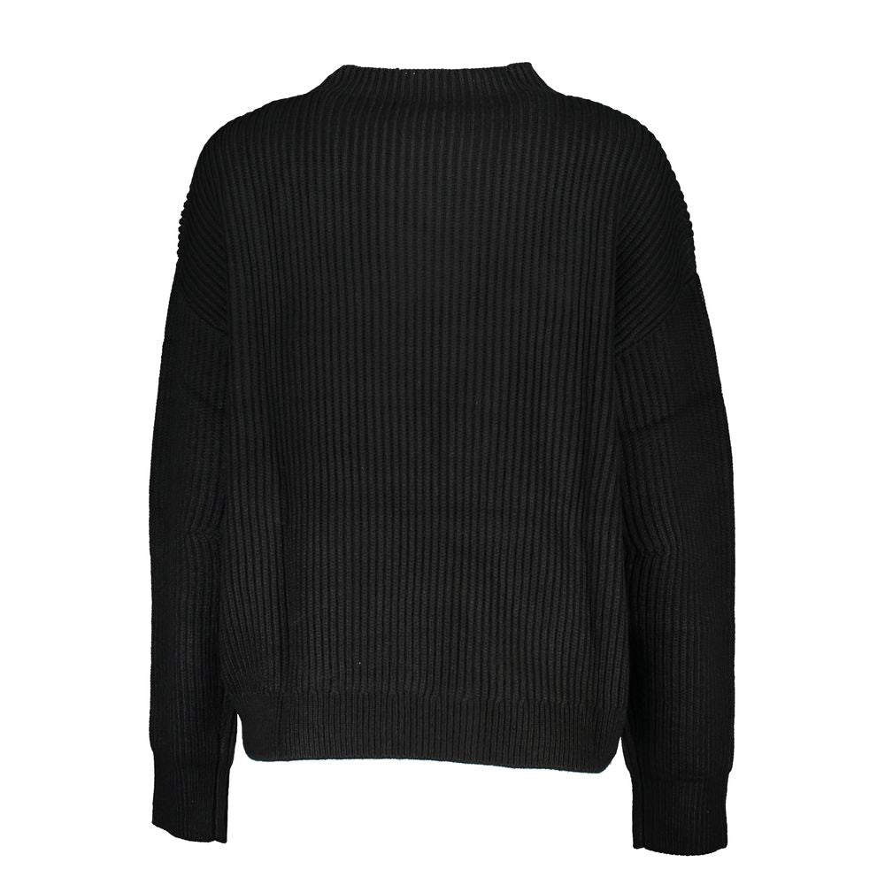 Pull en tissu noir Patrizia Pepe