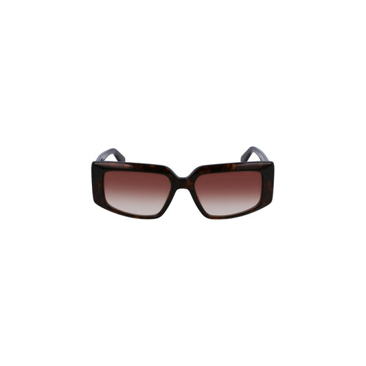 Lunettes de soleil en acétate marron Liu Jo