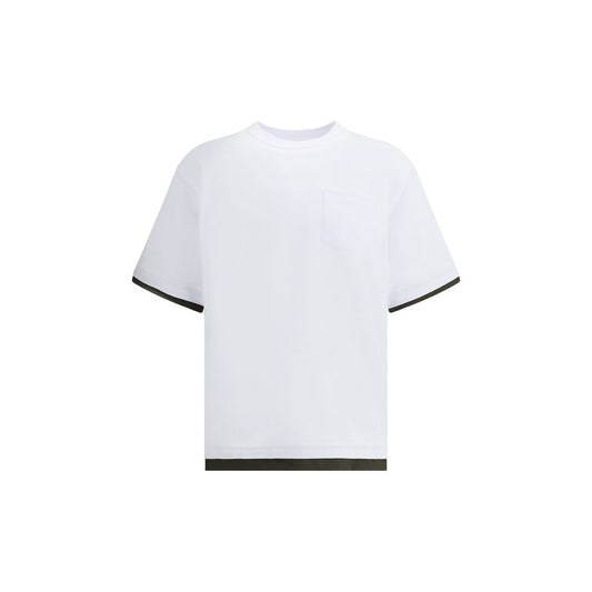 Sacai White Cotton Sportswear