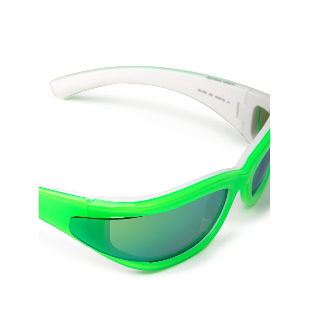Bottega Veneta – Grüne Acetat-Sonnenbrille