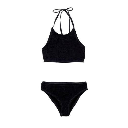 Bottega Veneta Schwarzer Polyamid-Bikini