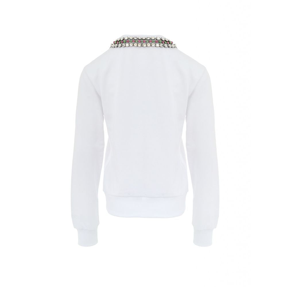 Weißes Baumwoll-Sweatshirt von Gucci