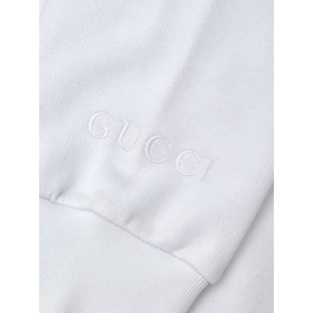 Weißes Baumwoll-Sweatshirt von Gucci