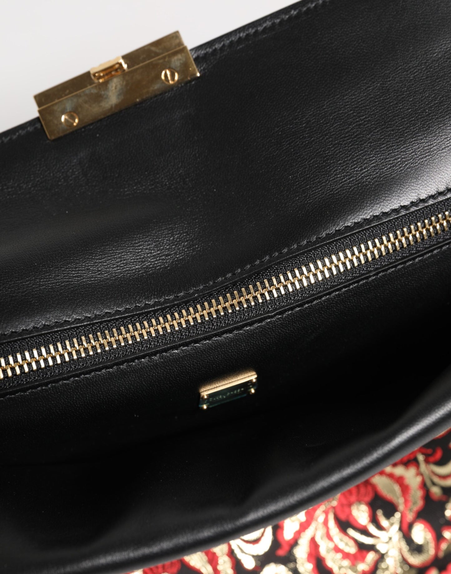 Sac porte-documents Dolce &amp; Gabbana en jacquard floral multicolore