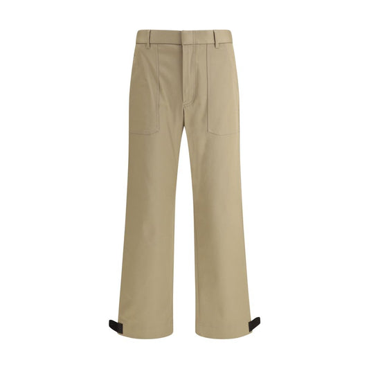 Brioni Beige Cotton Cargo Pants