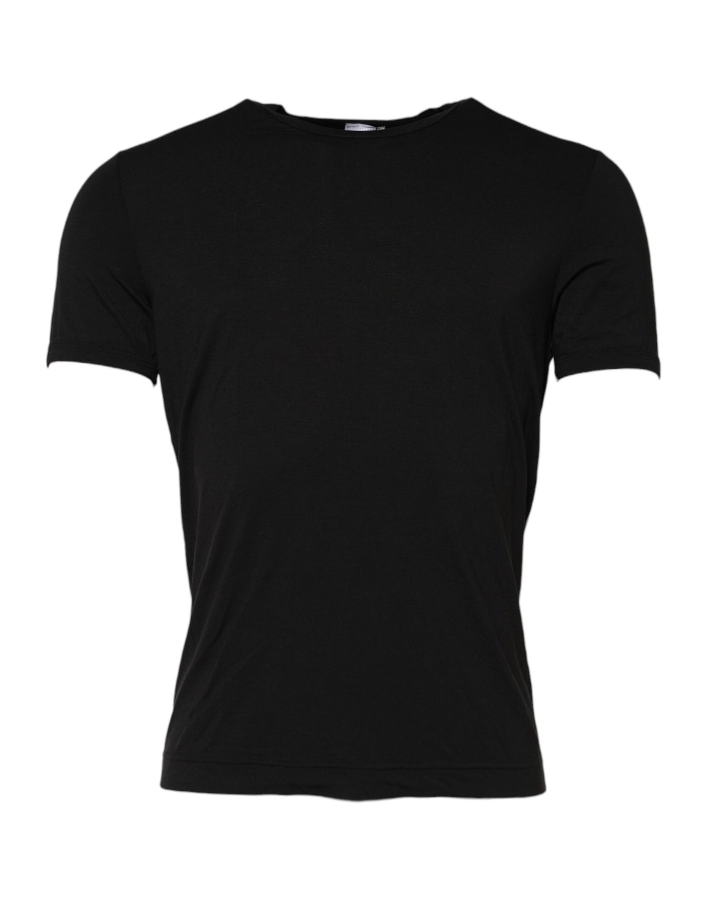 Dolce & Gabbana Black Modal Men Crew Neck Underwear T-shirt