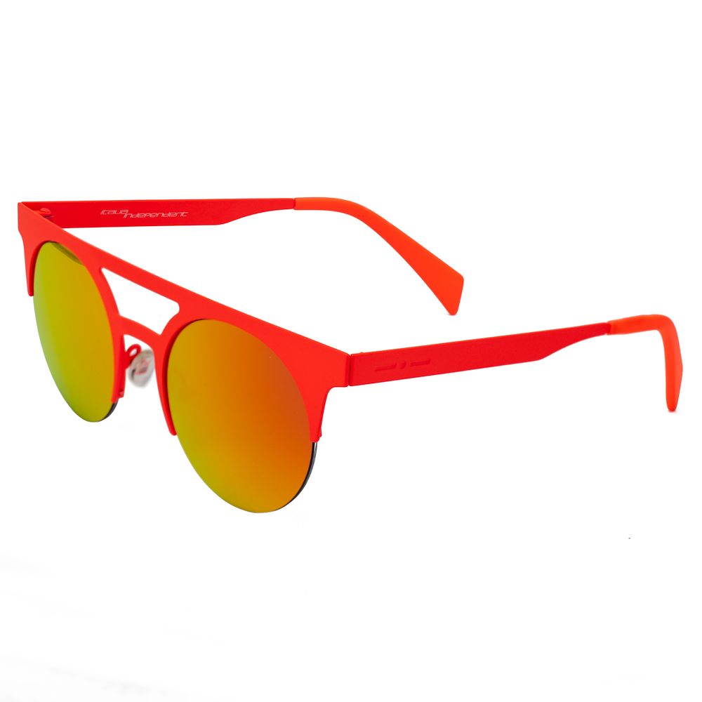 Lunettes de soleil en métal rouge Italia Independent