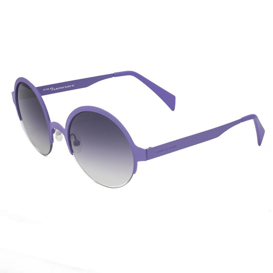 Lunettes de soleil en métal violet Italia Independent