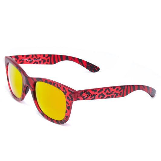Lunettes de soleil en acétate rouge Italia Independent