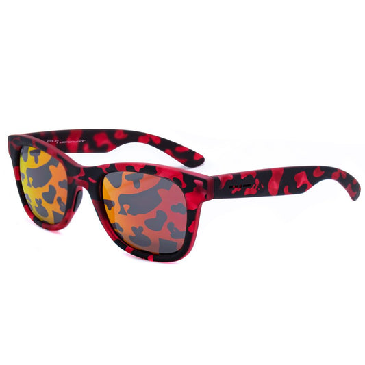 Lunettes de soleil en acétate rouge Italia Independent
