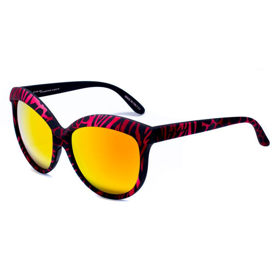 Lunettes de soleil en acétate rouge Italia Independent