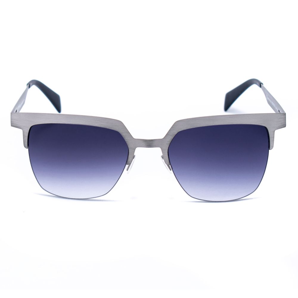 Lunettes de soleil en métal argenté Italia Independent