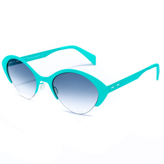 Lunettes de soleil vertes en métal Italia Independent