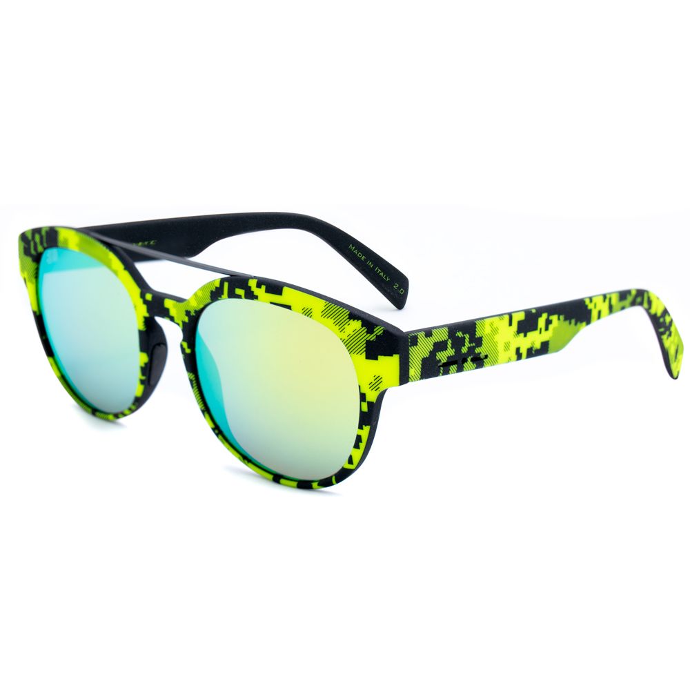 Lunettes de soleil en acétate jaune Italia Independent
