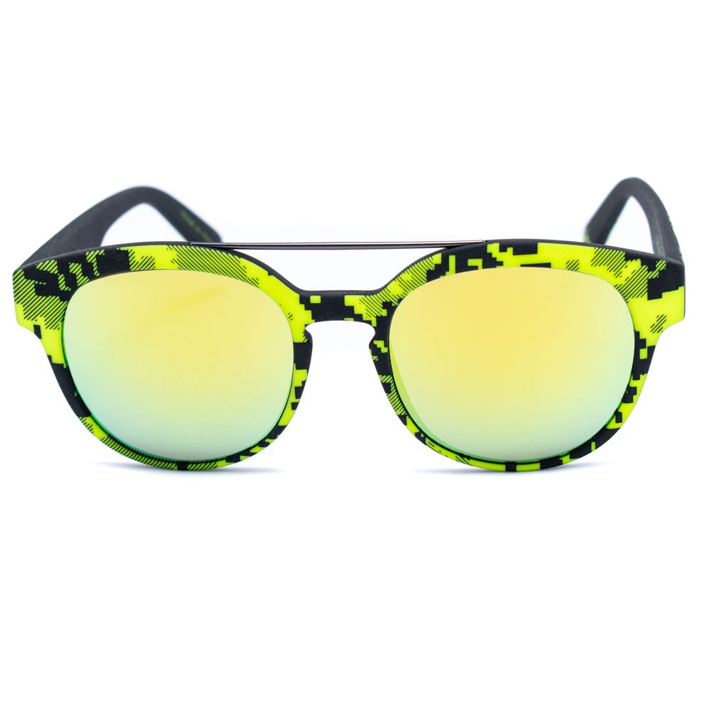 Lunettes de soleil en acétate jaune Italia Independent