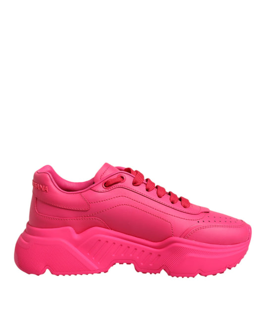 Baskets basses Daymaster en cuir rose Dolce &amp; Gabbana