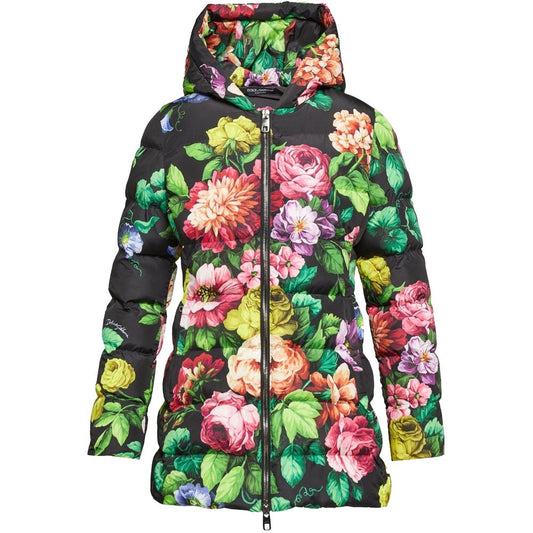 Dolce & Gabbana Multicolor Polyester Jackets & Coat
