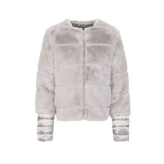 Vestes et manteaux en polyester gris Maison Espin