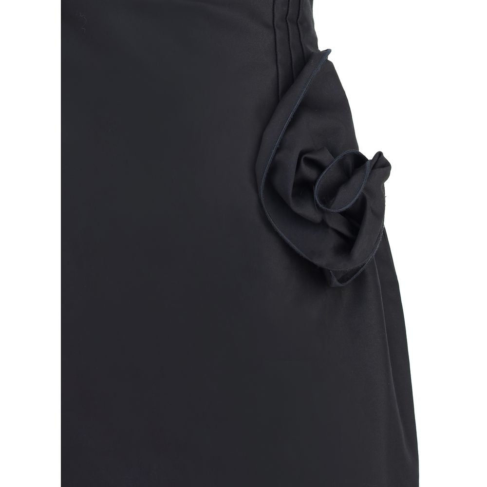 Robe courte Magda Butrym avec roses