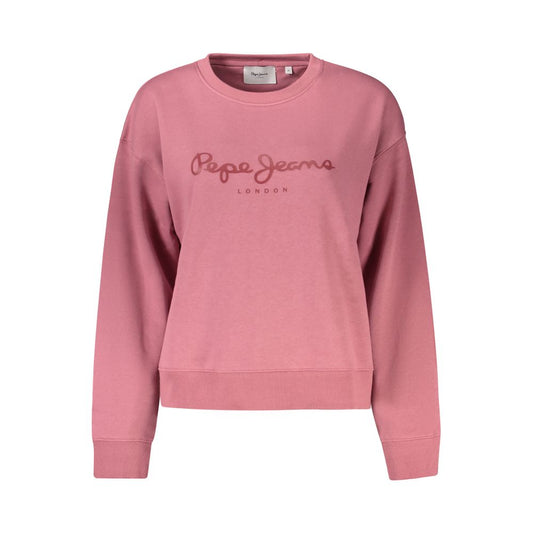 Pull en coton violet Pepe Jeans pour femme