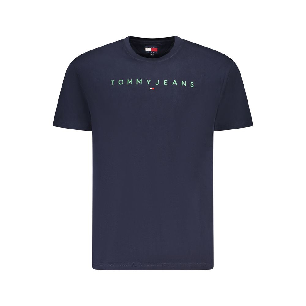 Tommy Hilfiger Blue Cotton Men's T-Shirt
