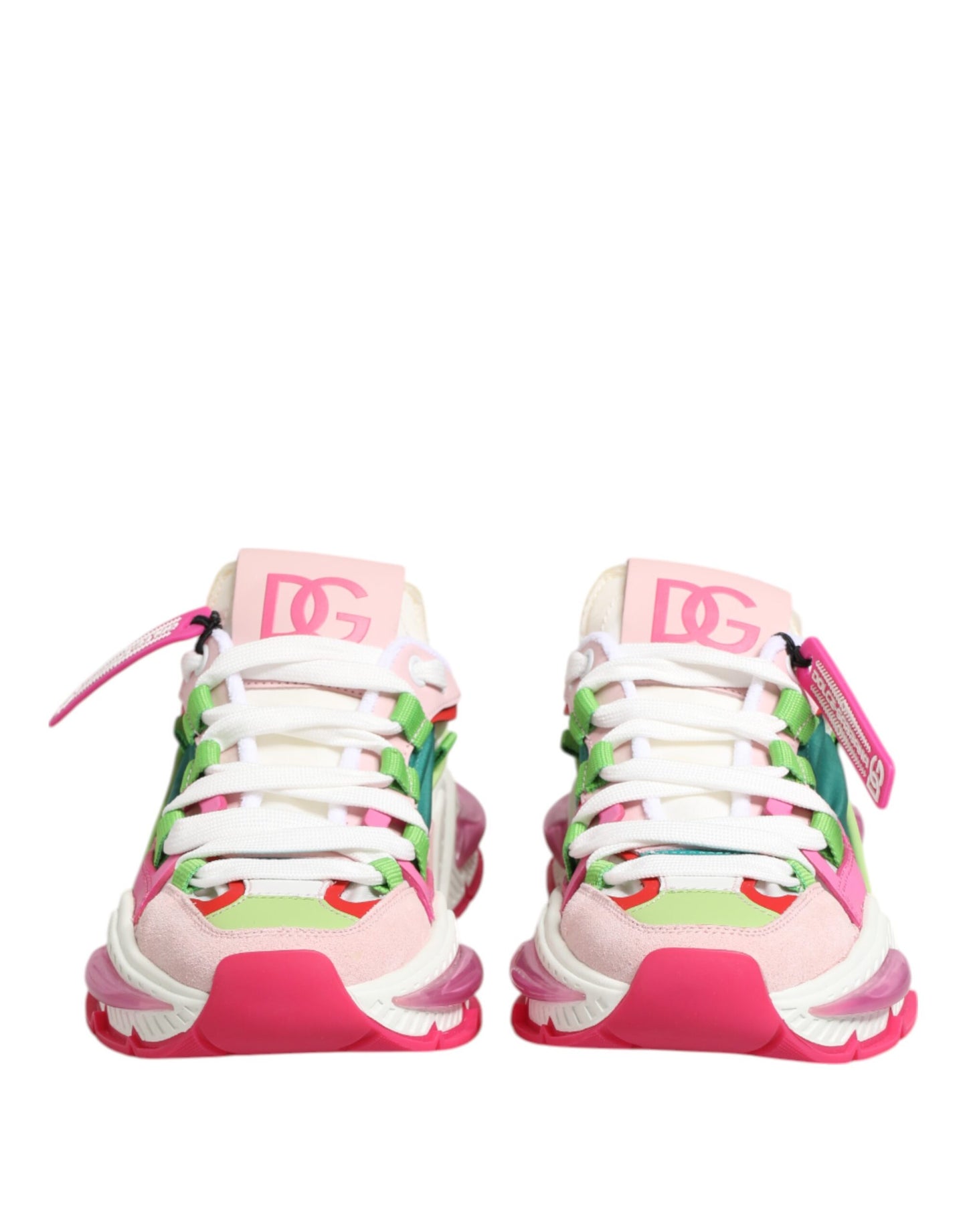 Baskets basses Airmaster en cuir multicolore Dolce &amp; Gabbana