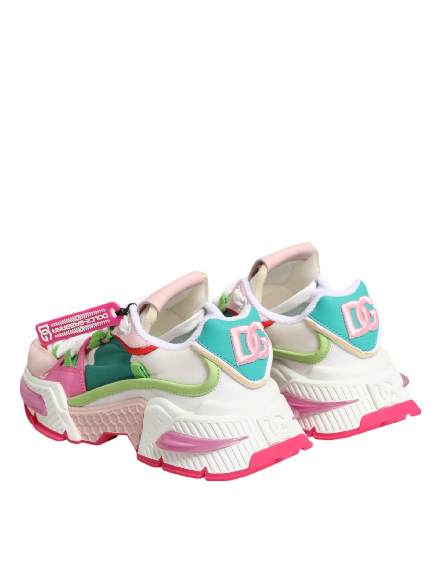 Baskets basses Airmaster en cuir multicolore Dolce &amp; Gabbana