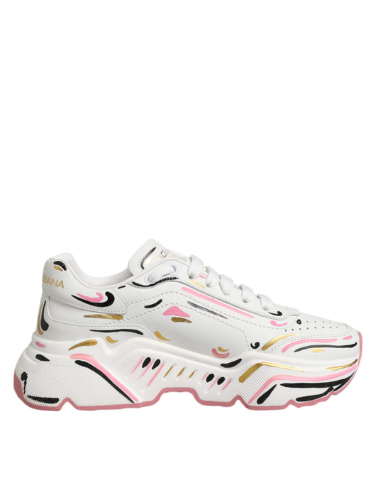 Baskets DAYMASTER multicolores peintes à la main Dolce &amp; Gabbana