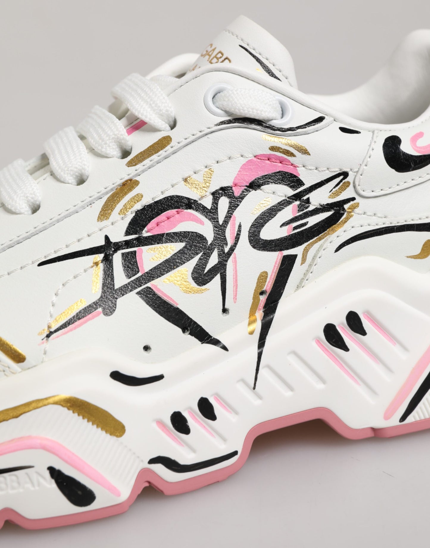 Dolce &amp; Gabbana – Mehrfarbige, handbemalte DAYMASTER-Sneaker