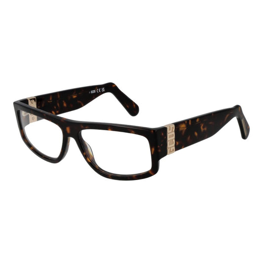 GCDS Braune optische Unisex-Brillen