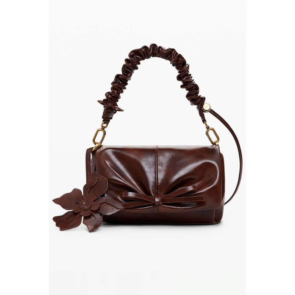 Sac à main Desigual en polyéthylène marron pour femme