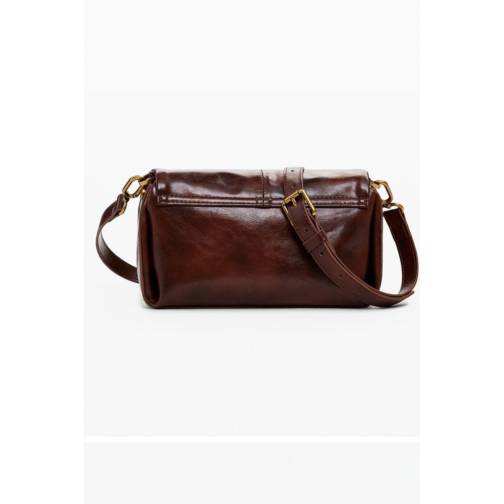 Sac à main Desigual en polyéthylène marron pour femme