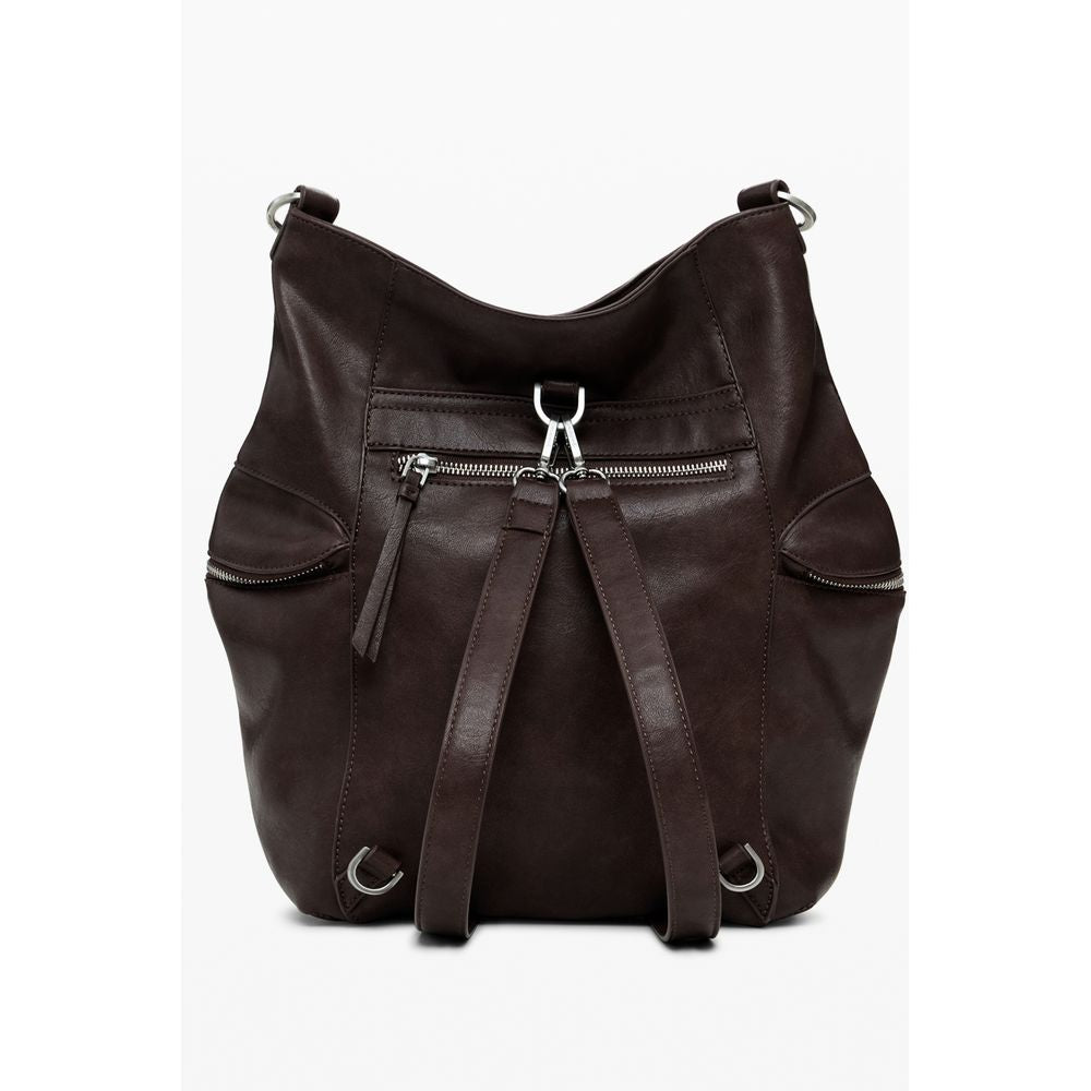 Sac à dos Desigual en polyéthylène marron pour femme