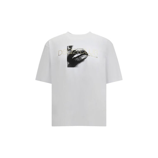 Dsquared² White Cotton T-Shirt