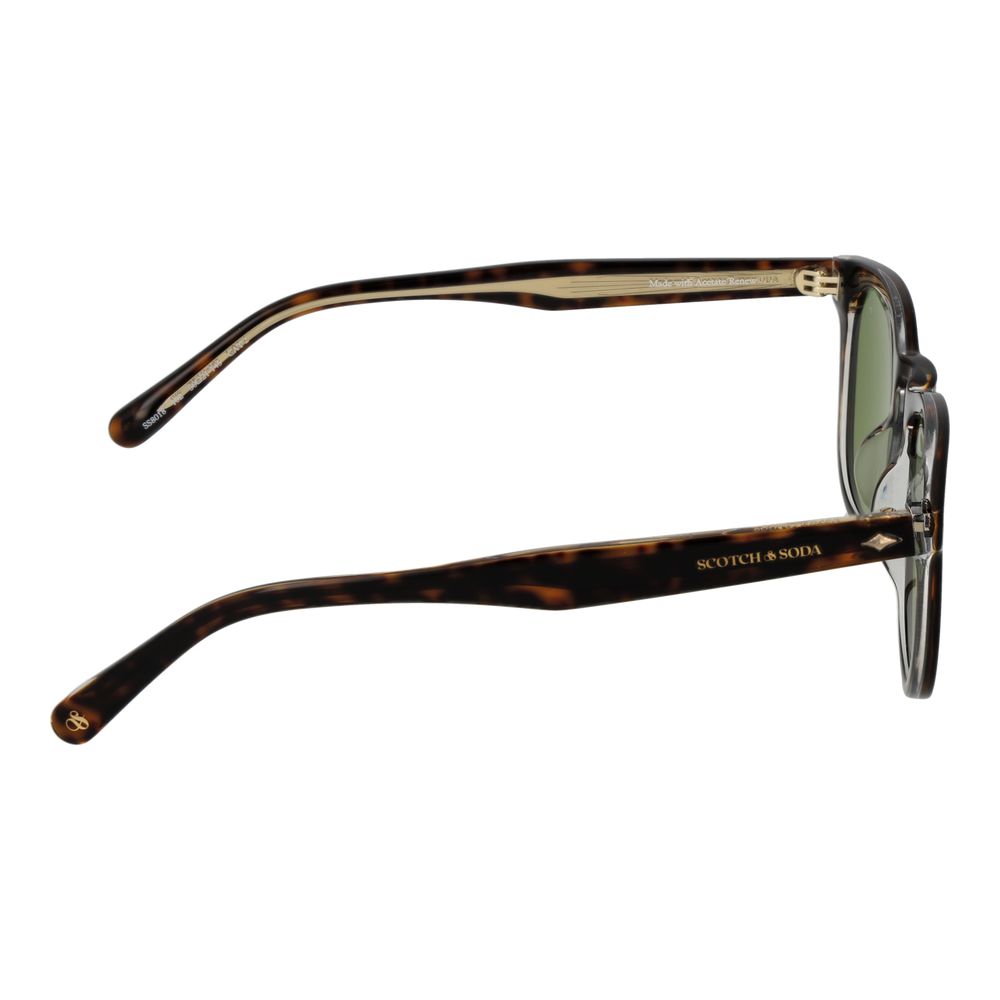 Scotch & Soda Brown Metal Sunglasses