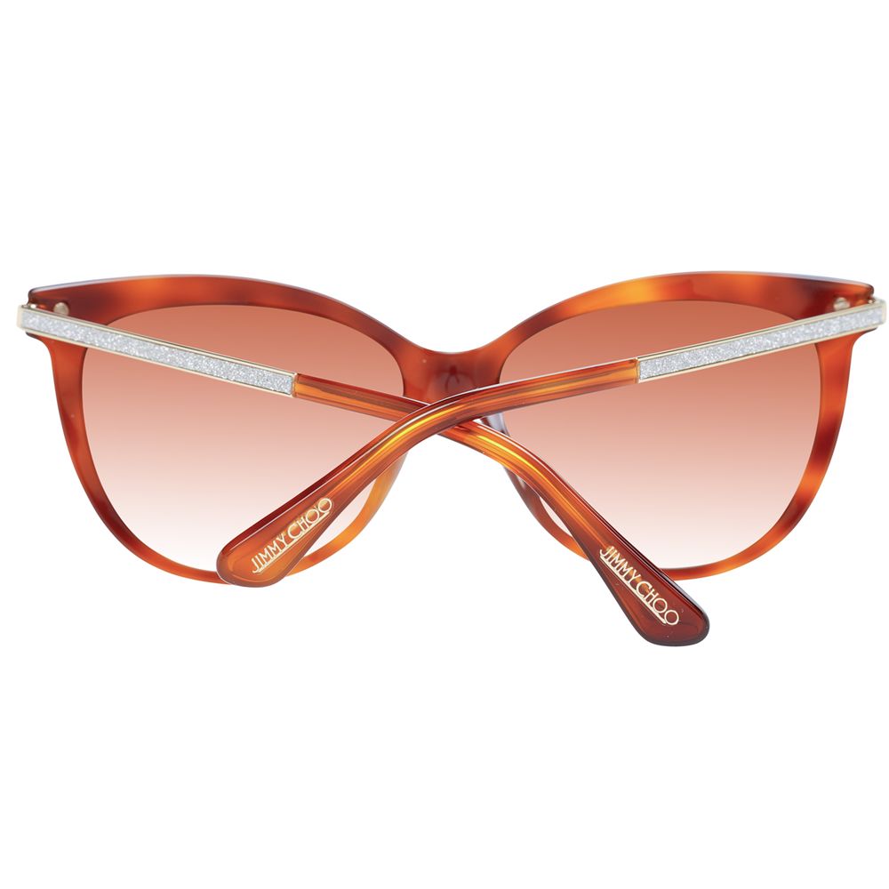 Lunettes de soleil Jimmy Choo marron pour femme