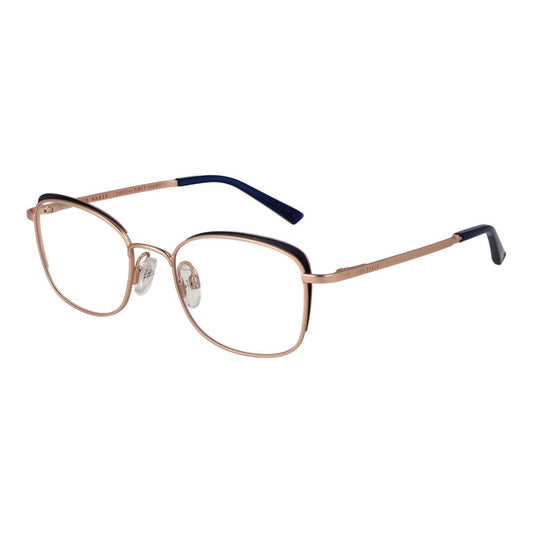 Montures optiques Ted Baker pour femmes en or rose