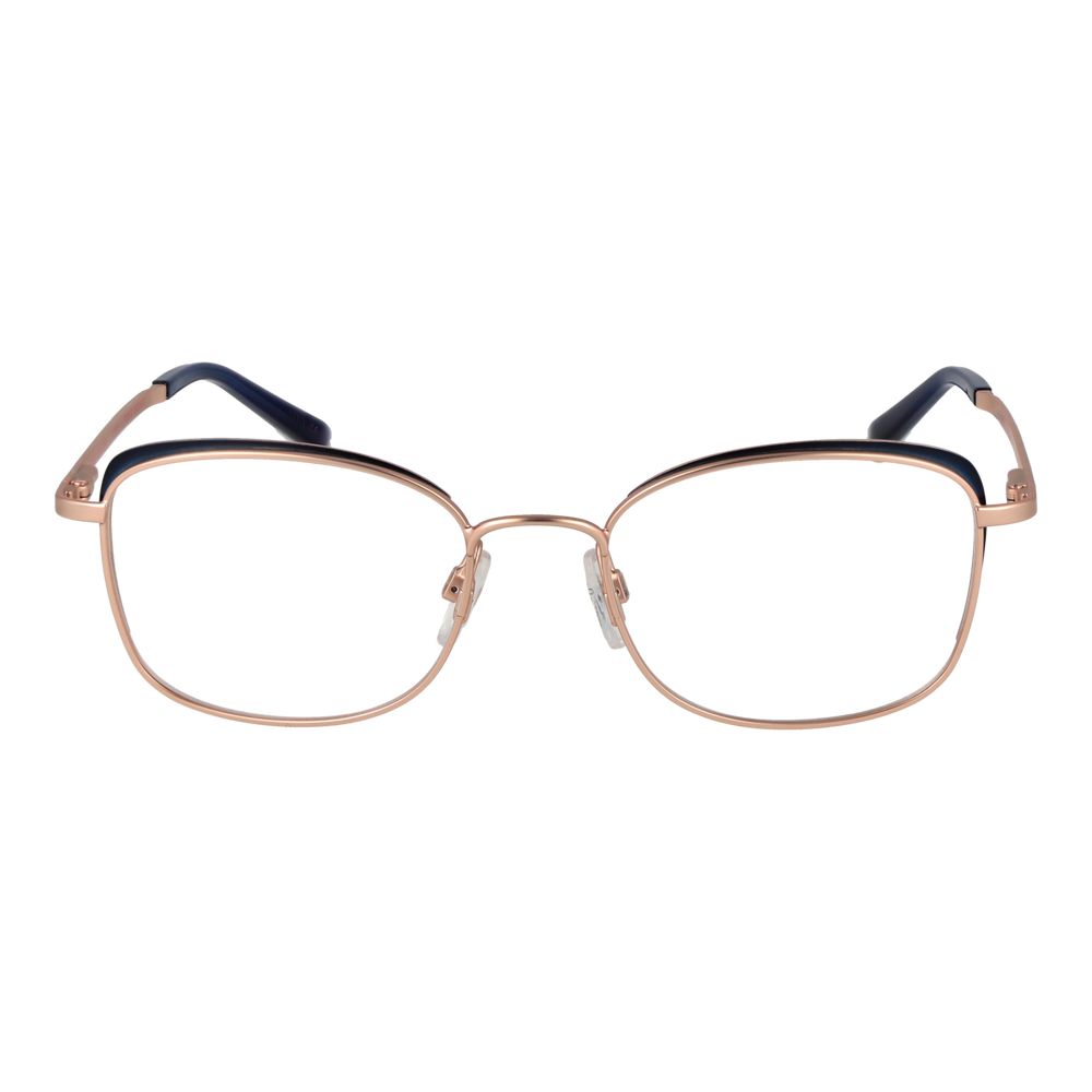 Montures optiques Ted Baker pour femmes en or rose