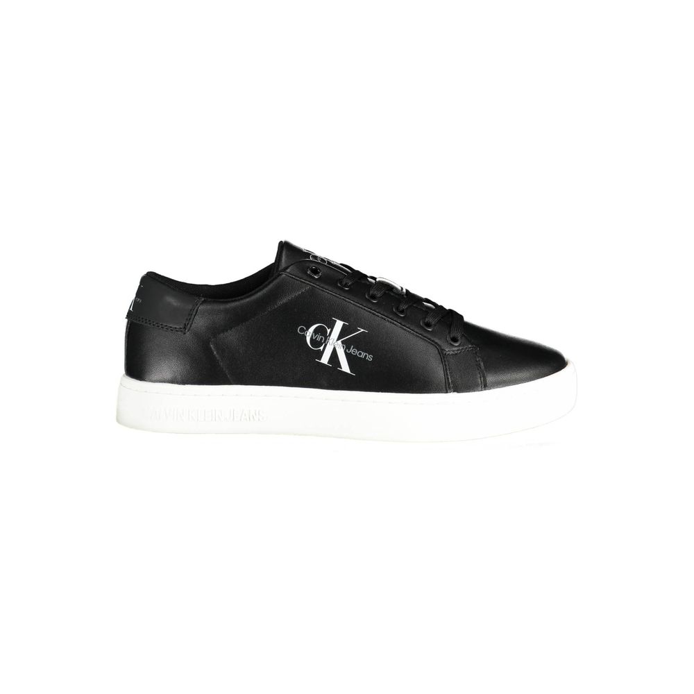 Calvin Klein Black Polyester Men's Sneaker