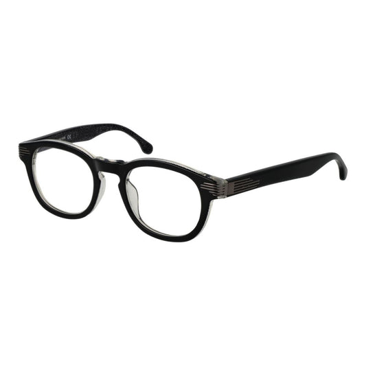 Montures optiques unisexes noires Lozza