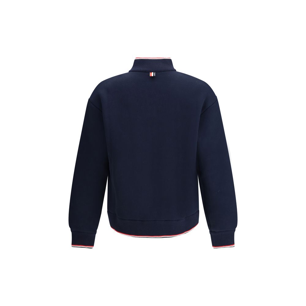 Thom Browne Blue Cotton Bomber