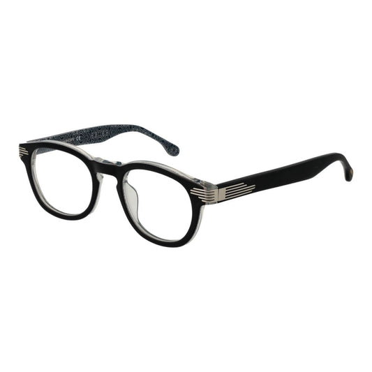 Montures optiques unisexes noires Lozza
