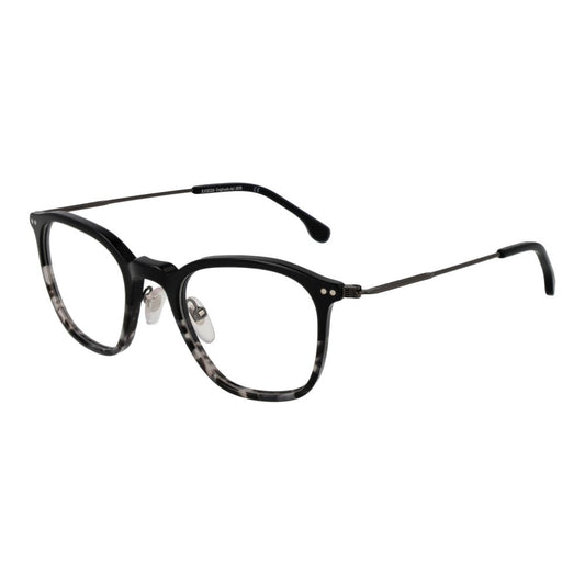Montures optiques unisexes noires Lozza