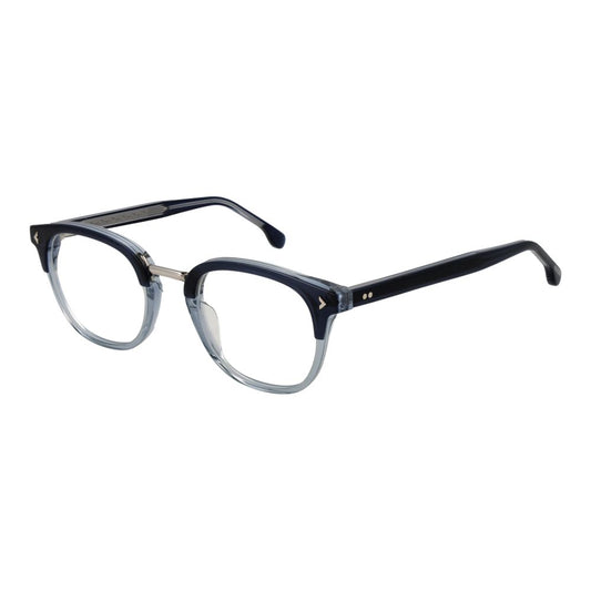 Montures optiques unisexes bleues Lozza