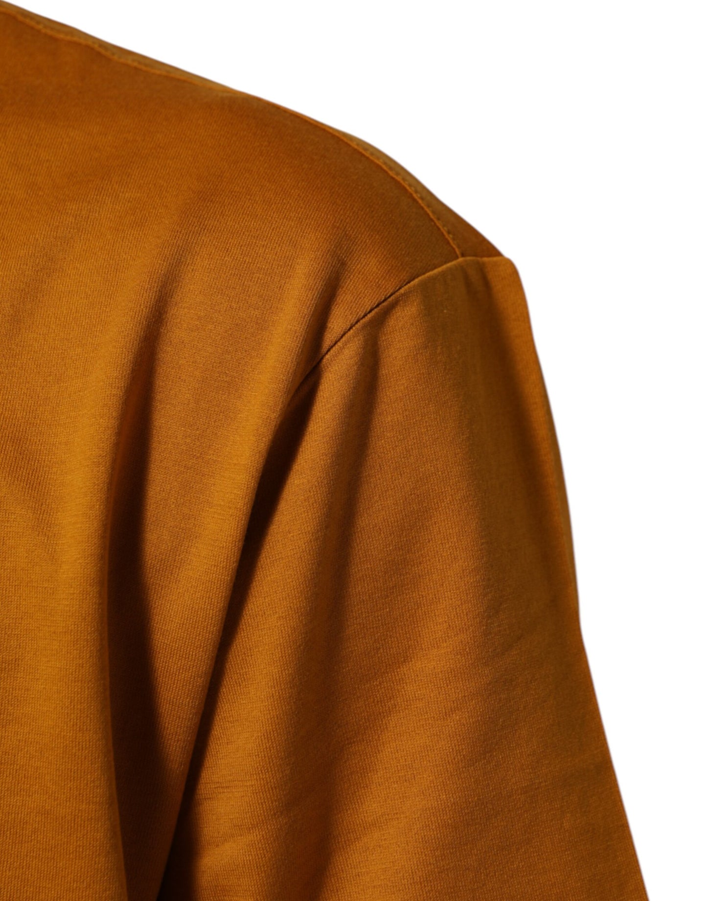 Dolce & Gabbana Golden Brown Crew Neck Short Sleeve T-shirt